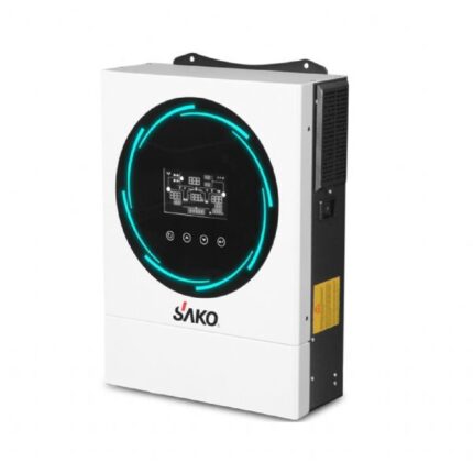 Sako Sunon IV 48V 5600 Watt 5,6KVA HV (450VDC) Akıllı İnverter (120Ah Mppt Solar Şarj Kontrol Cihazlı) | 48 Volt 5000 Watt Tam Sinüs Akıllı İnverter | Tam Sinüs Akıllı İnverter | Solar Enerji Marketiniz